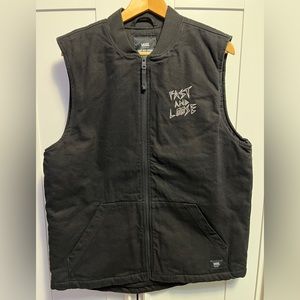 Vans X Fast and Loose Denim Vest Black (M)